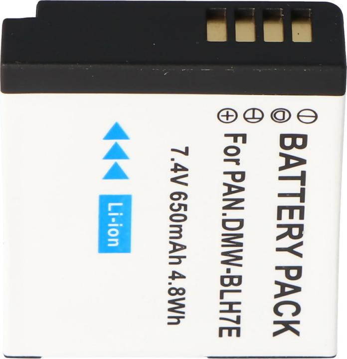 Actual product image AccuCell Battery Panasonic Lumix DMC-GM1, DMW-BLH7 (Rechargeable battery)