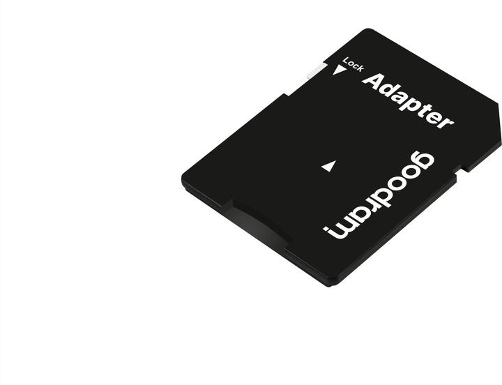 Actual product image Goodram M1A4-0320R12 - 32 GB - MicroSD - Class 10 - UHS-I - 100 MB/s - 10 MB/s (32 GB, microSD, U1, UHS-I)