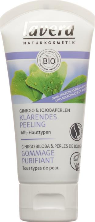 Produktbild Lavera Klärendes Peeling Ginkgo & Jojobaperlen (Peeling, 50 ml)