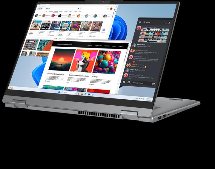 Actual product image Lenovo IdeaPad 5 2-in-1 (16", AMD Ryzen 5 8645HS, 16 GB, 1000 GB, DE)