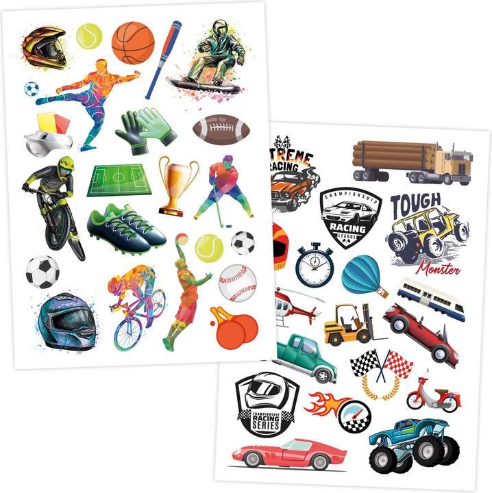 Papierdrachen 100 Kindertattoos