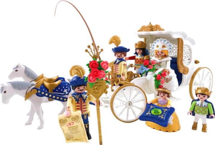 Produktbild Playmobil Königliche Hochzeitskutsche mit Figuren