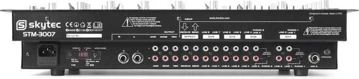 Actual product image Skytec DJ mixer STM-3007 (Line-mixer)