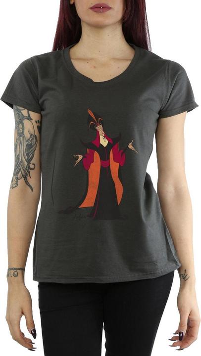 Actual product image Disney Womens/Ladies Classic Jafar Cotton T-Shirt (L)