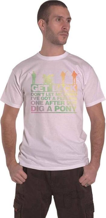 Unisex Adult Get Back Gradient Cotton T-Shirt