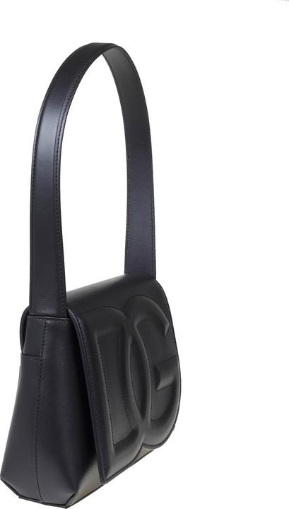 Produktbild Dolce & Gabbana leather shoulder bag with dg logo