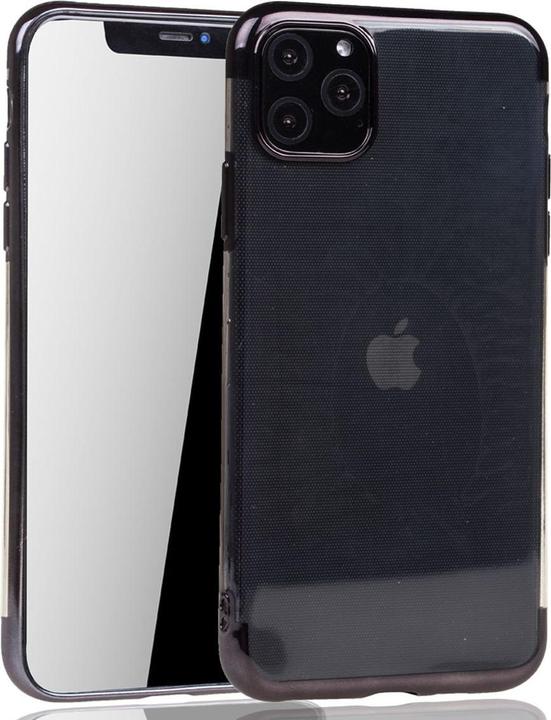 Produktbild König Design Apple iPhone 11 Pro Max Hülle Case Handy Cover Schutz Tasche Schutzhülle Schwarz (Apple iPhone 11 Pro Max)