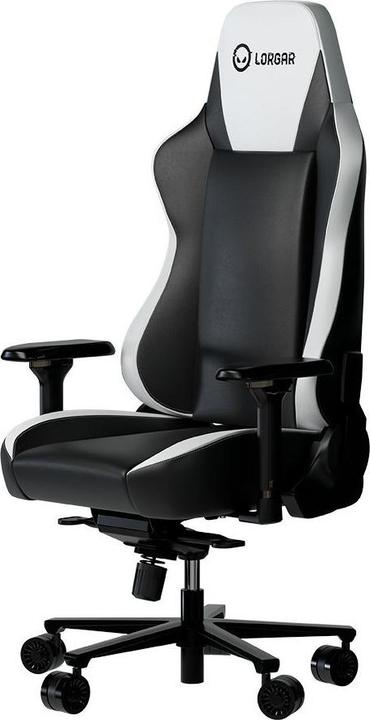 Produktbild Lorgar gaming chair, 1.8 mm thick robot welding metal frame, 5 Star aluminum base, Carbonized class-