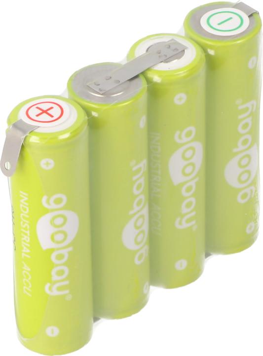 Produktbild Goobay 4x AA (Mignon) (4 Stk., AA, 2100 mAh)