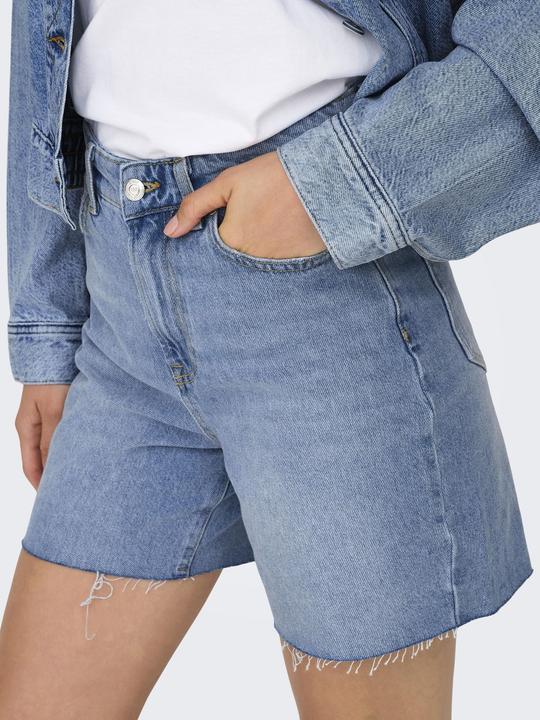 Immagine prodotto Only ONLZITA Hohe Taille Normal geschnitten Jeans-Shorts Jeans-Shorts (M)