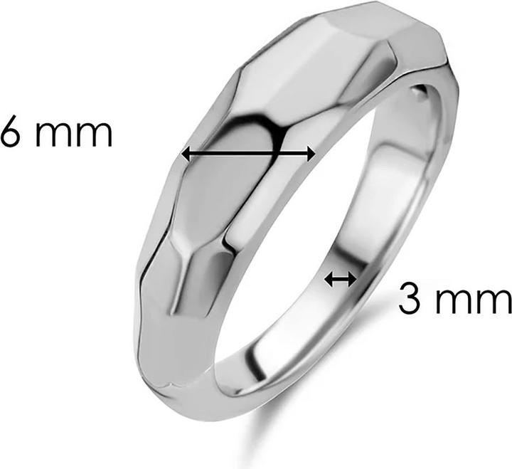 Produktbild Ti Sento Milano Ring geometrisch 12201SI (56, 925 Silber)