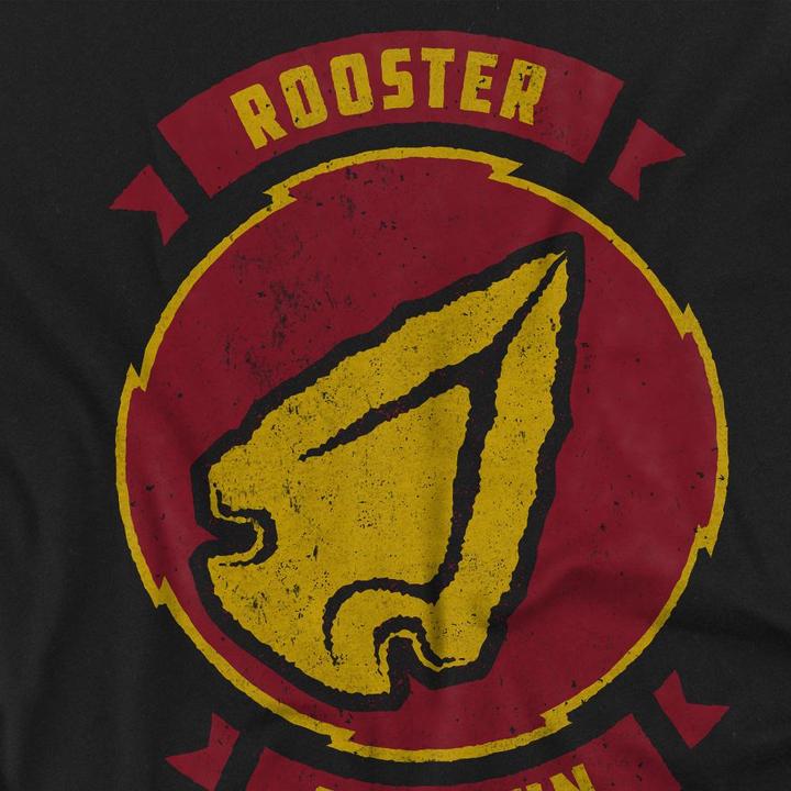 Actual product image Top Gun Mens Rooster Call Sign T-Shirt (XXL)