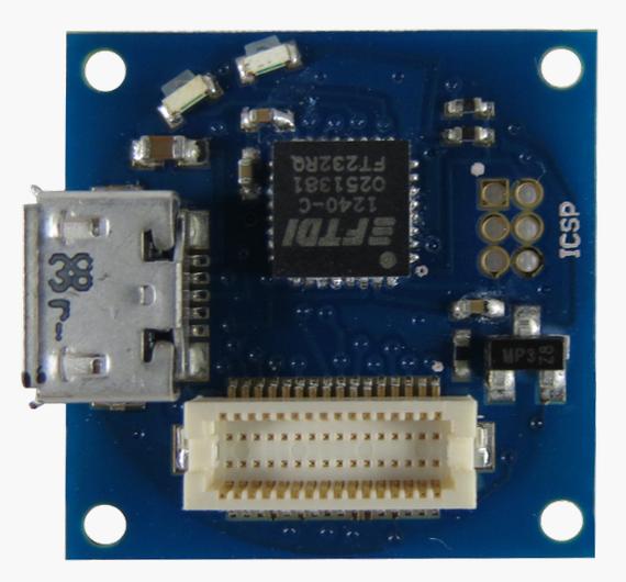 Actual product image TinyCircuits TinyShield USB ICP (Shield)