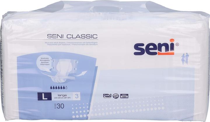 Actual product image Seni Classic Incontinence Diaper (30 x, Large)