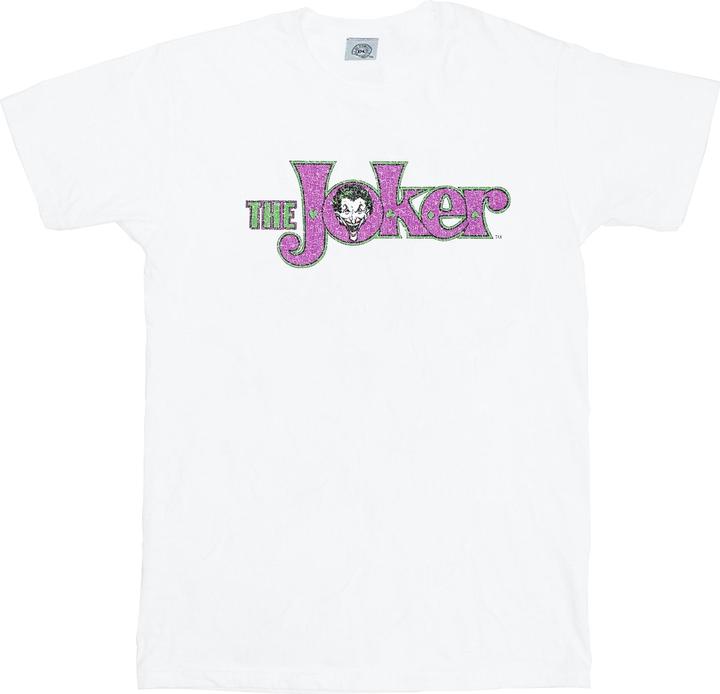 Immagine prodotto The Joker Crackle Logo Maglietta Ragazze (116)