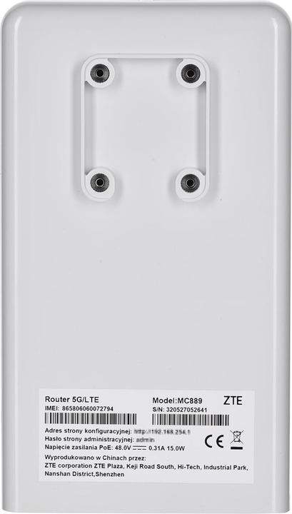Actual product image ZTE Router MC889 5G ODU