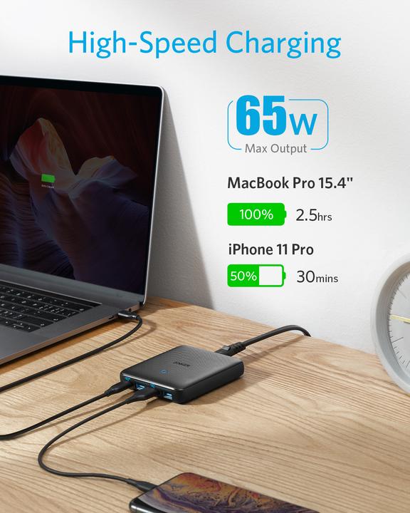 Image du produit Anker PowerPort Atom III Slim (65 W)