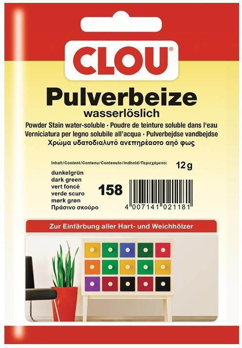 Actual product image Clou Water stain 158 (Dark green)