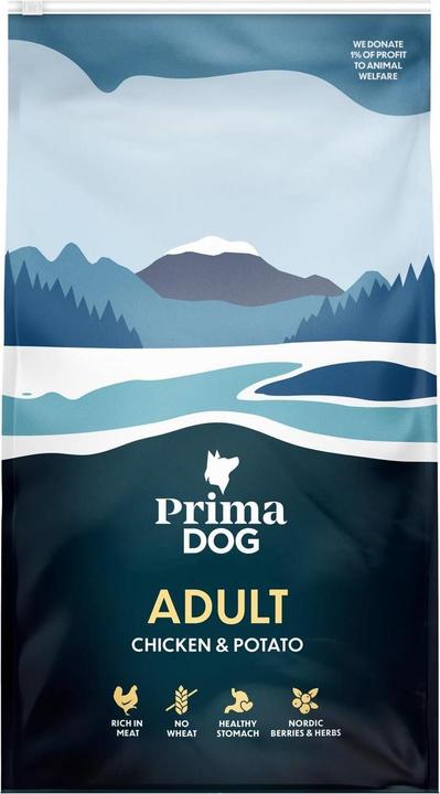 Actual product image Prima Primadog Dry Food Chicken-Potato 10 kg (10000 g)