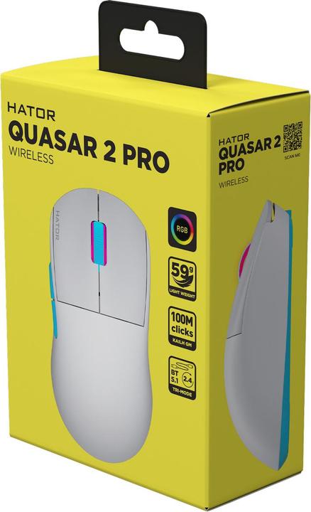 Actual product image Hator Quasar 2 Pro Wireless (Cable)