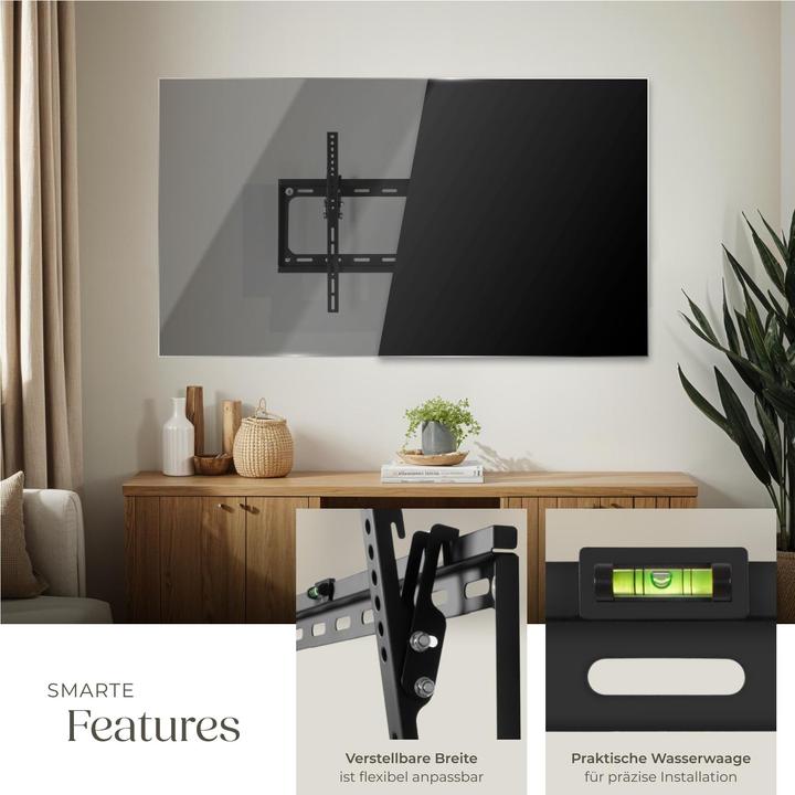 Produktbild tectake TVWandhalterung (Wand, 65", 70 kg)