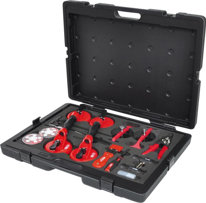 Productafbeelding KS Tools MASTER schijf montage en demontage set, 13 stuks.