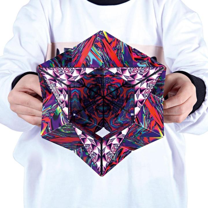 Actual product image Shashibo Cube Chaos - by Artist Laurence Gartel (Multilingual)