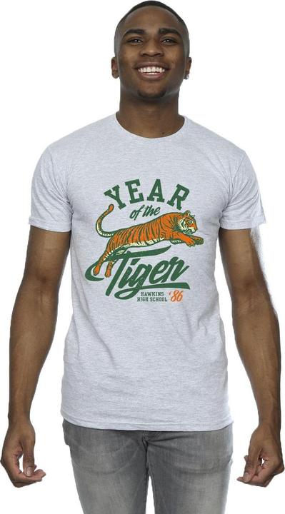 Produktbild Netflix Stranger Things Hawkins Year of The Tiger 86 TShirt (3XL)