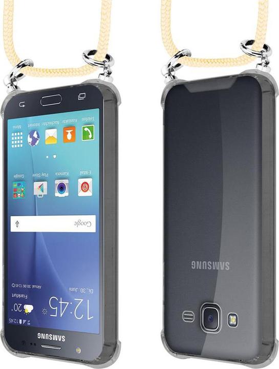 Produktbild Cadorabo TPU Handy Kette SILBER Cover