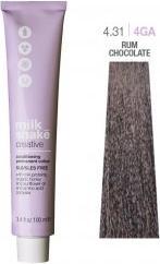 Produktbild Milk_Shake Vopsea permanenta Creative 4.314GA, Castaniu Mediu Ciocolata Cu Rom, 100ml