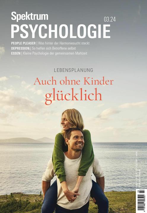 Actual product image Spektrum Psychologie 3/2024 - Auch ohne Kinder glücklich (German, Spectrum of Science, 2024)