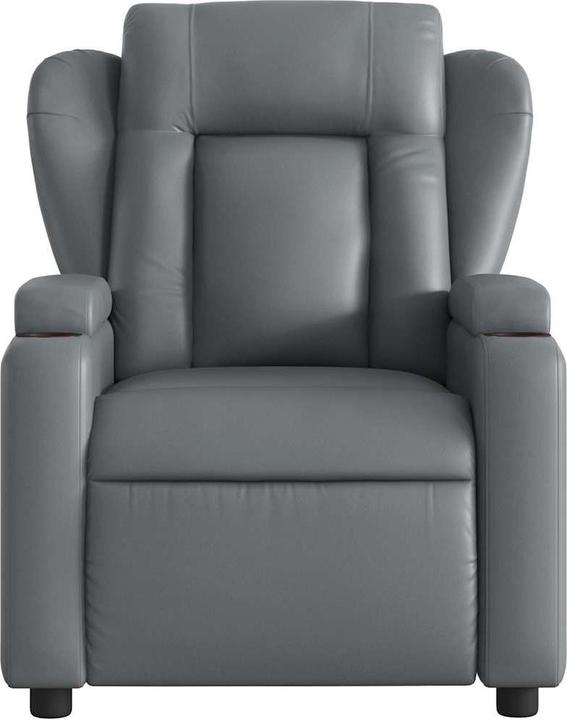 Immagine prodotto VidaXL Sedia da massaggio in similpelle grigia,Colore: Grigio, Materiale