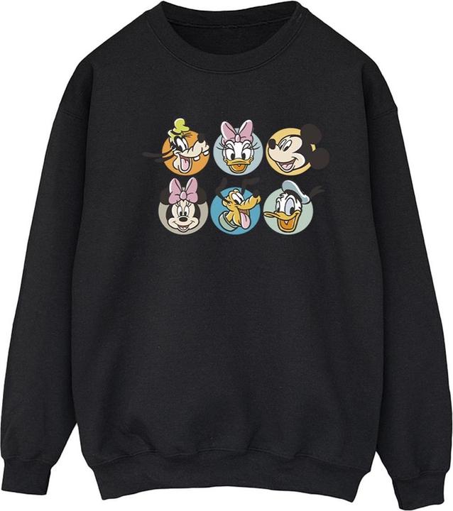 Immagine prodotto Disney Mickey Mouse And Friends Faces Felpa Donna (L)