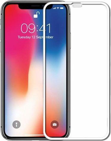 Gsm City 5d Tempered Glass Iphone Xr White (1 Piece, Apple iPhone XR)