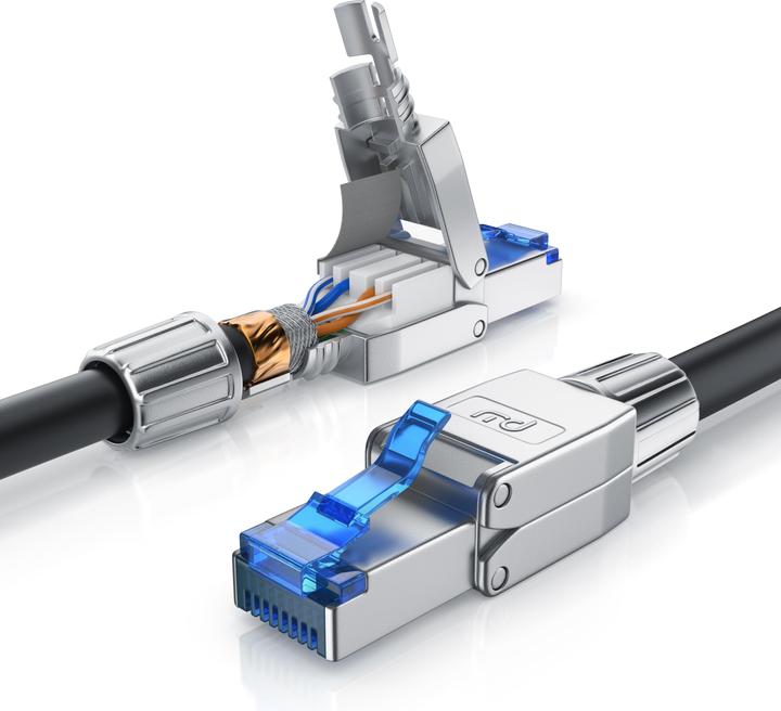 Produktbild Primewire Netzwerkkabel (S/FTP, CAT8.1, 30 m)