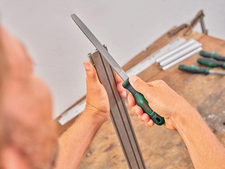 Produktbild Bosch Professional BOSCH Stahlfeilen-Set, 1600A02ZB0, 200 mm, 5-teilig (Hieb 2, 200 mm)