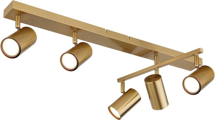 goldfarben gebürstet
