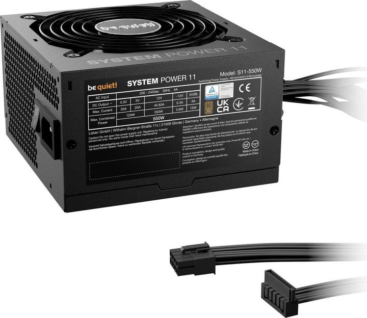 Produktbild be quiet! Netzteil System Power 11 550W 80+ Bronze (550 W)