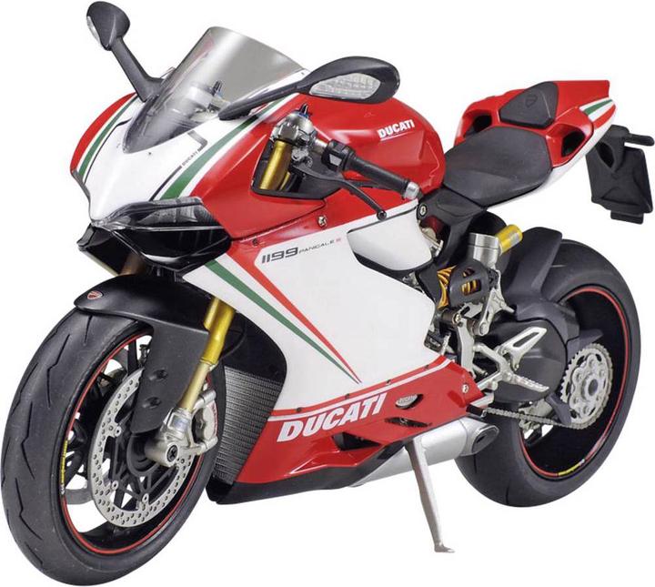 Image du produit Tamiya Modèle réduit de moto 1:12 Ducati 1199 Panigale S Tricolore