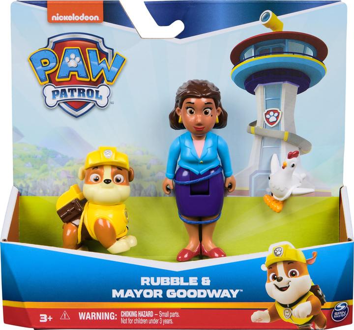 Immagine prodotto Paw Patrol Rubble, Mayor Goodway & Chickaletta