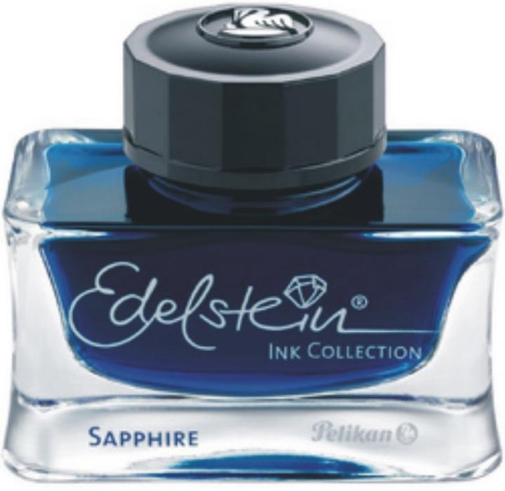 Actual product image Pelikan Ink glass gemstone sapphire (Inkwell, Blue, Violet)