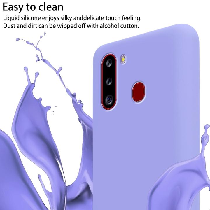 Produktbild Cadorabo TPU Cover Handy Kette Liquid (Samsung Galaxy A21)
