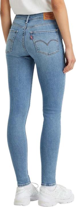 Actual product image Levis Womens/Ladies Rise Super Skinny Jeans (28)