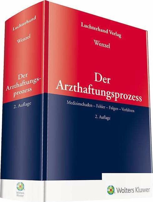 Produktbild Der Arzthaftungsprozess (Deutsch, Frank Wenzel, 2024)
