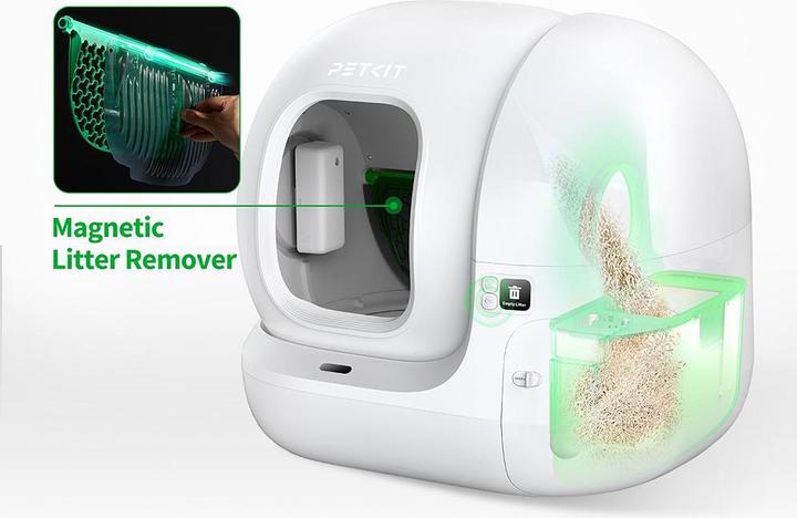 Actual product image Petkit Magnetic Tofu Cat Litter Remover Set