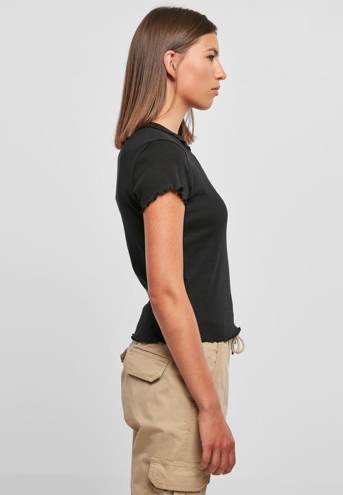 Image du produit Urban Classics Ladies Rib Polo Tee (5XL)