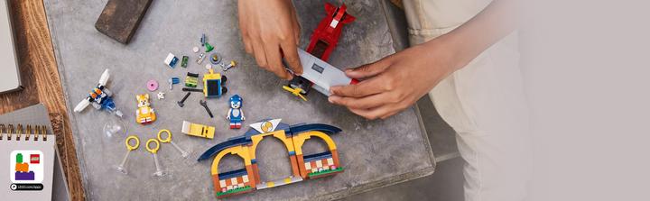 Immagine prodotto LEGO L'aereo tornado di Tails con officina (76991, LEGO Sonic)