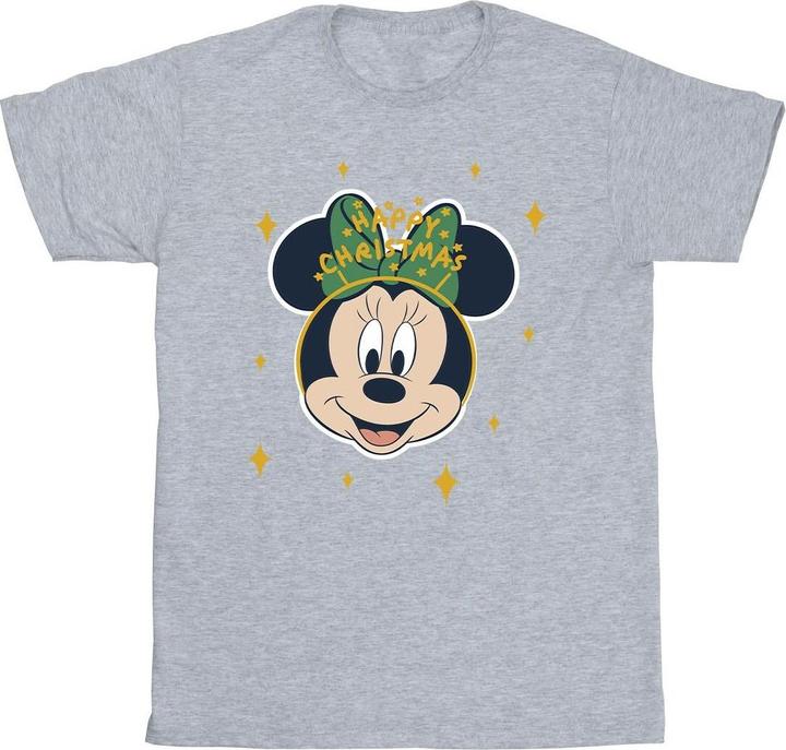 Immagine prodotto Disney Minnie Mouse Happy Christmas Maglietta Ragazze (128)