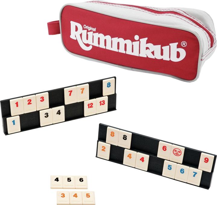 Actual product image Jumbo Original Rummikub, Travel Pouch (German)