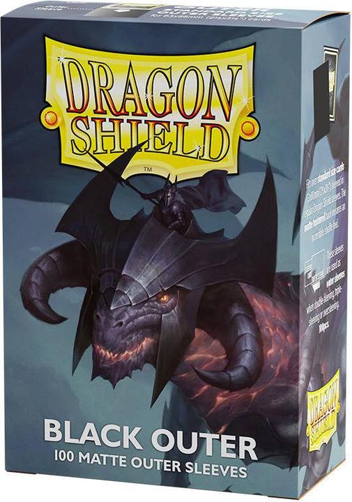 Immagine prodotto Arcane Tinman Manicotti esterni opachi Dragon Shield - neri - misura standard (100)